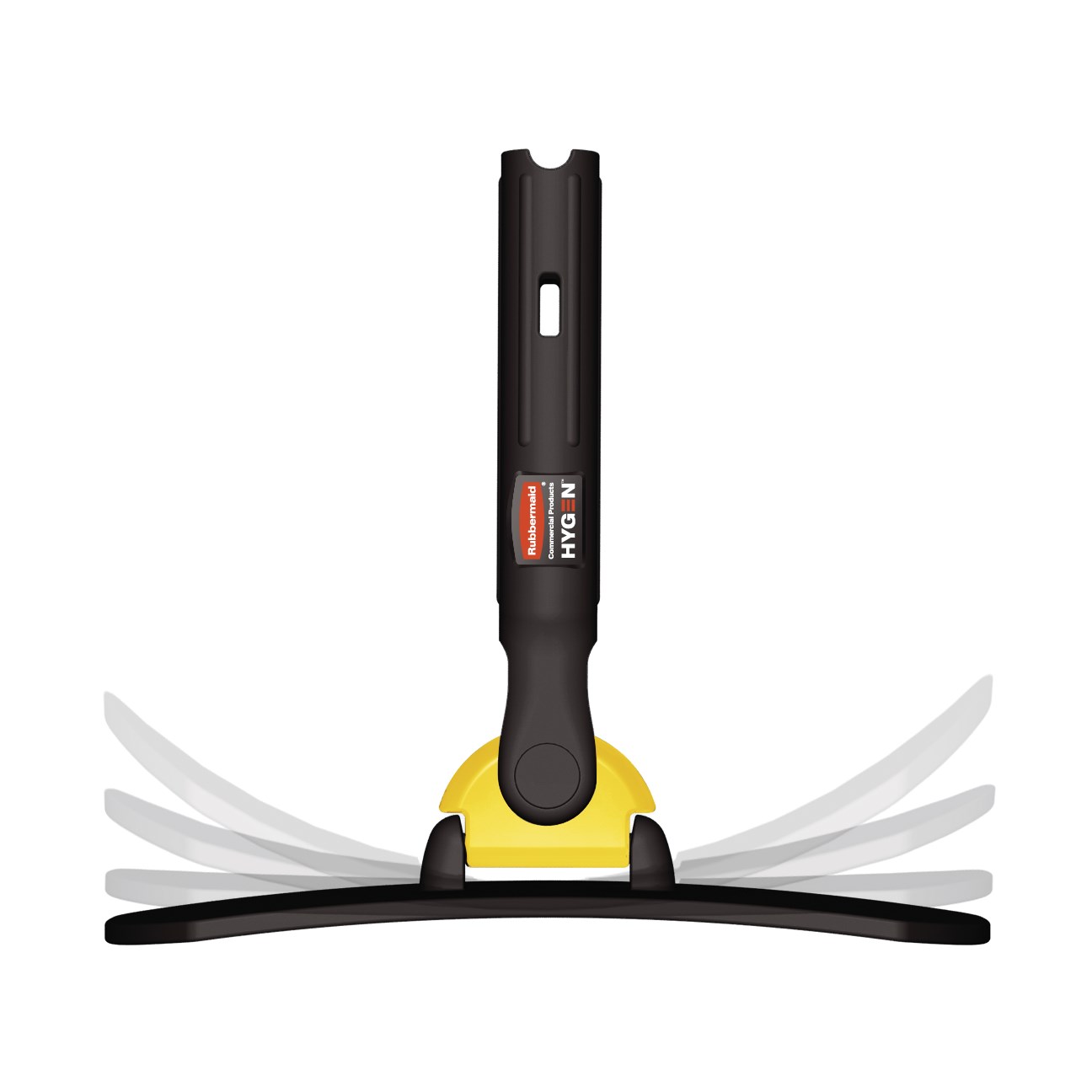 HYGEN™ Microfiber Flexi-Frame conforms to curved surfaces for better pickup of dirt and debris, allowing users to clean faster and more effectively.