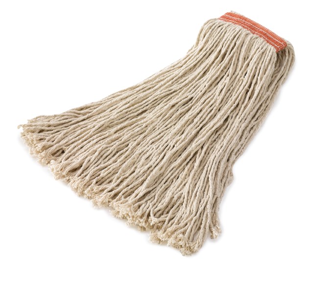 The Rubbermaid Commercial Premium Cut-End Cotton Mop is designed for general purpose cleaning.