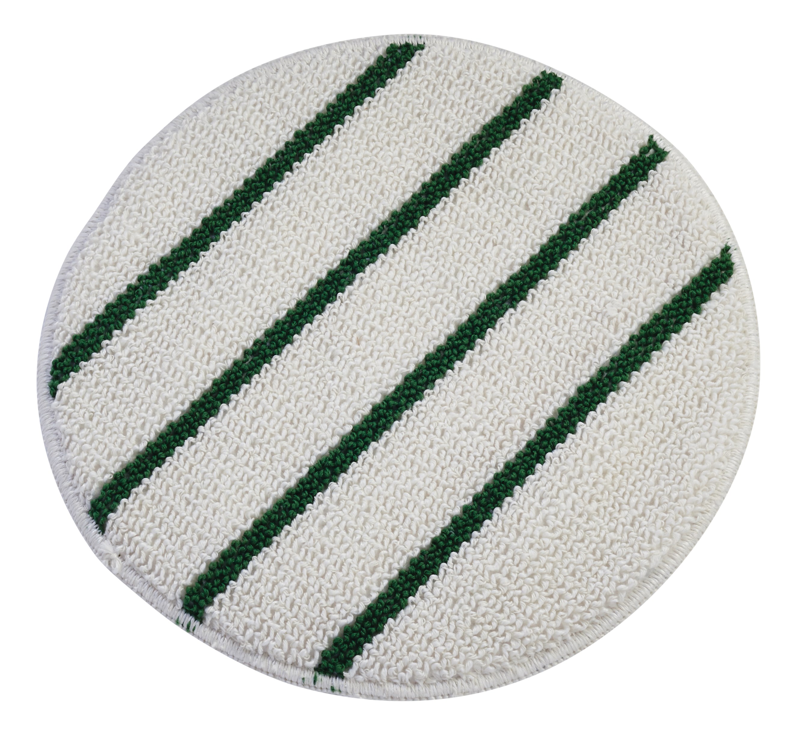 For use with Bonnet Holder and Rotary Floor Machine. Deliver extra scrubbing action for improved cleaning performance. Provide improved operator control on rotary floor machines from 175-300 rpm. Double edge stitching extends bonnet life.