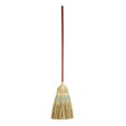 The Rubbermaid Commercial Corn Broom is designed for rugged indoor/outdoor cleaning.