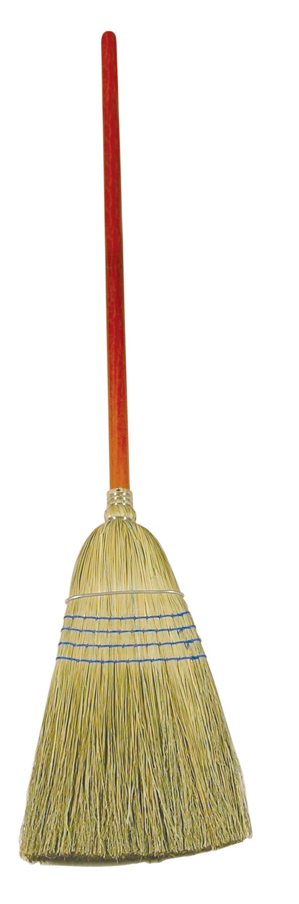 The Rubbermaid Commercial Corn Broom is designed for rugged indoor/outdoor cleaning.