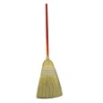 The Rubbermaid Commercial Corn Broom is designed for rugged indoor/outdoor cleaning.