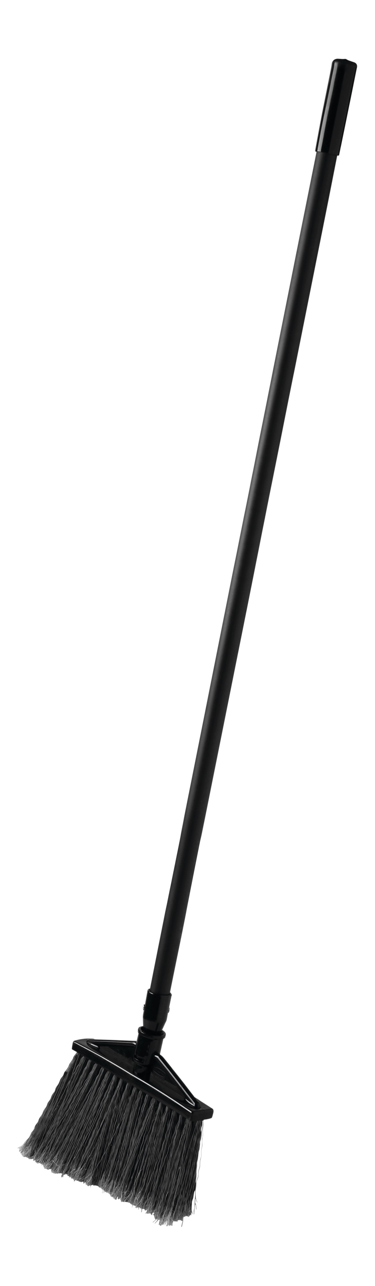 Executive Series™ Angle Broom, Vinyl Handle, Black | Executive
