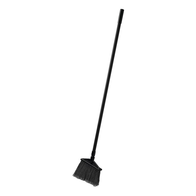 The Rubbermaid Commercial Executive Lobby Broom with Vinyl Handle is great for sweeping and cleaning in restaurants, malls, lobbies, and more.