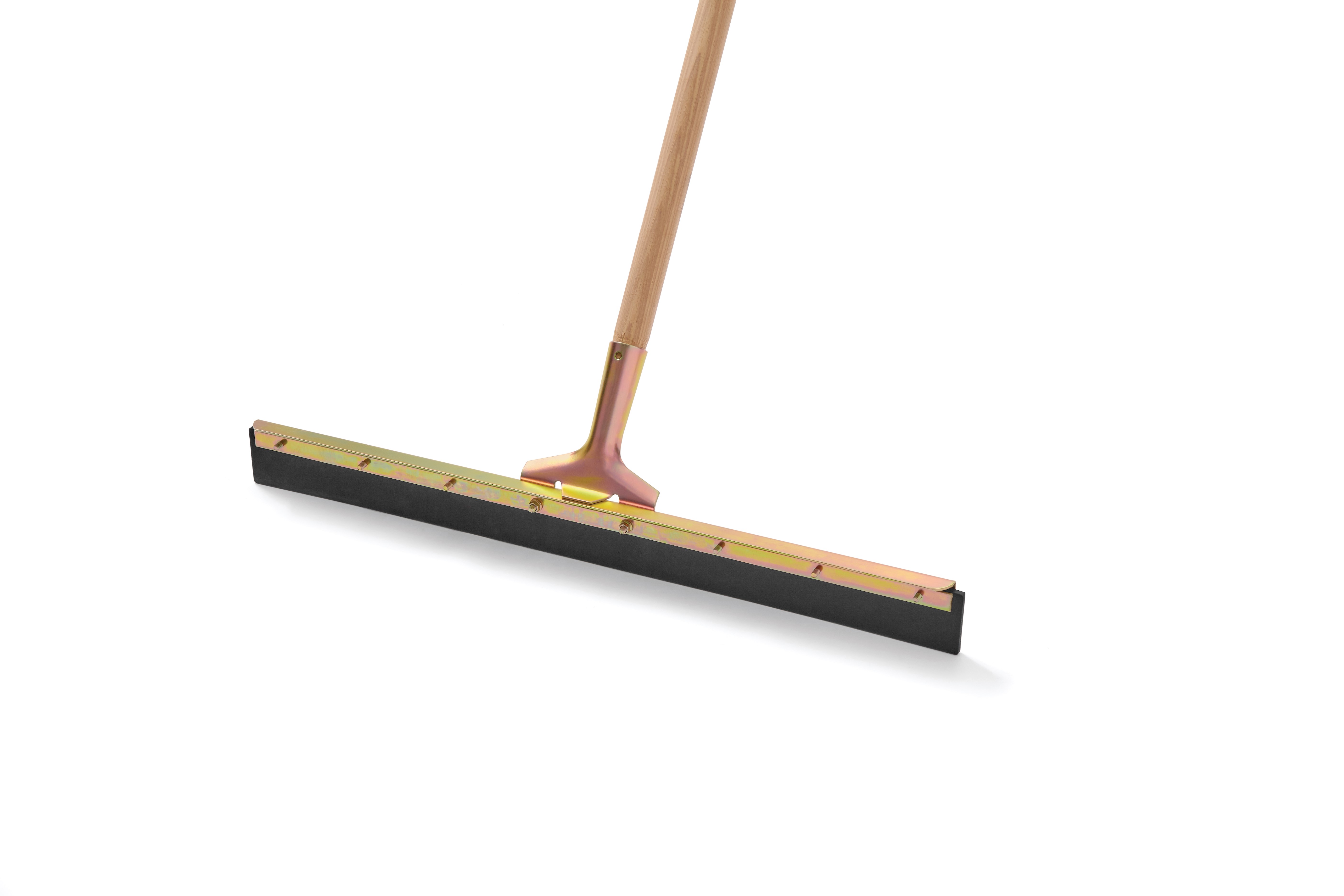 跡が残りにくい二重モスラバーブレードを採用したストレートフロアクイジー。ブレードは二重モスラバー。液体をこぼしたり、ひどい汚れを落とすのに最適です。ブレードは標準的なテーパーハンドルにフィットします。長さ24インチ。