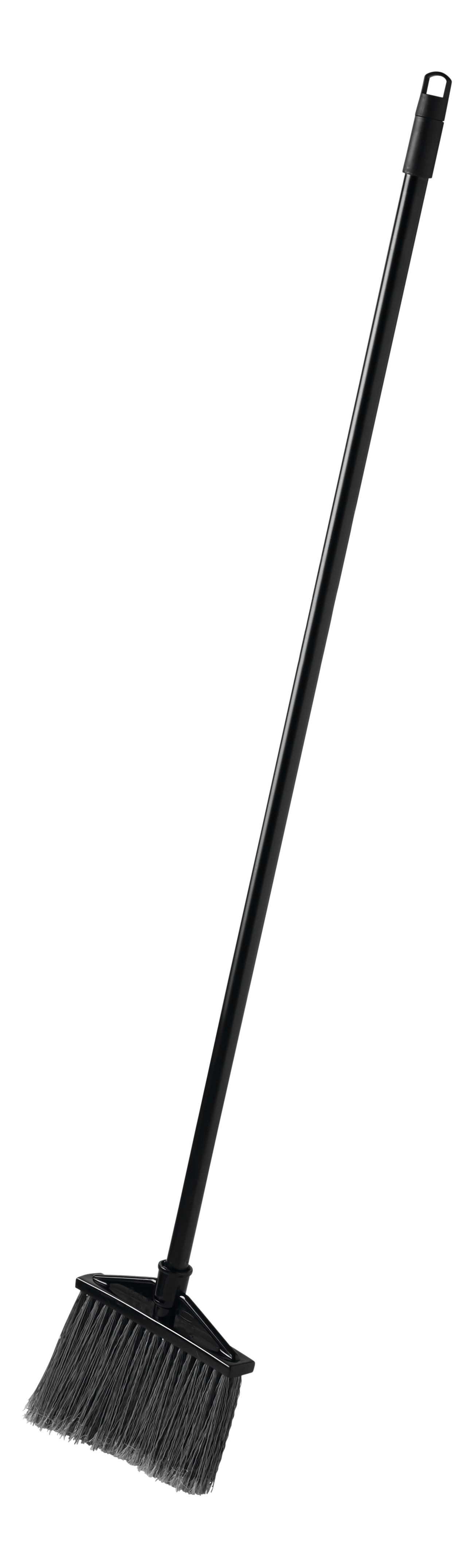 The Rubbermaid Commercial Executive Lobby Broom with Aluminum Handle is great for sweeping and cleaning in restaurants, malls, lobbies, and more.