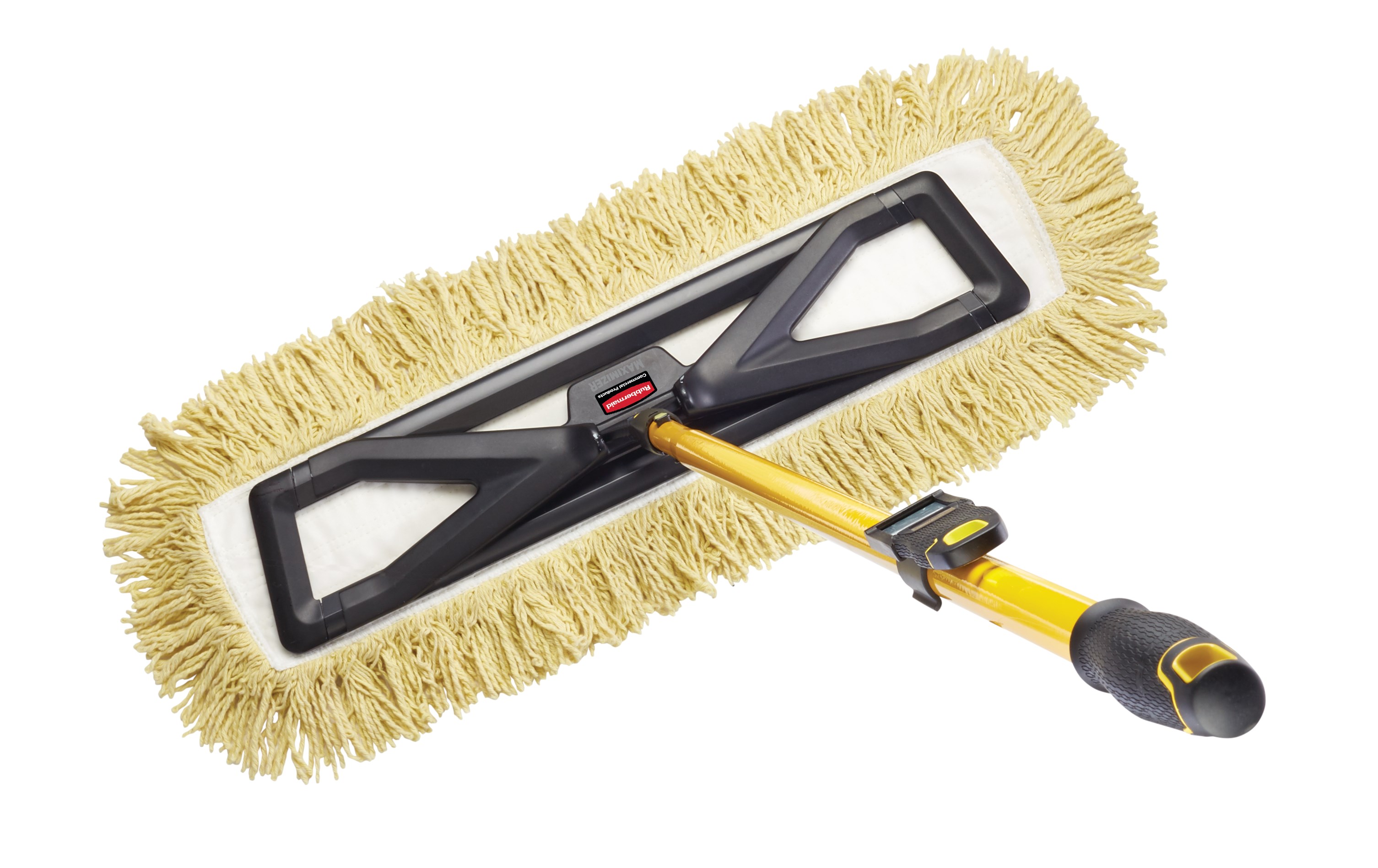 The Rubbermaid Commercial Maximizer™ cleaning tools help workers save time by reducing steps in a task, reducing the time of a step and reducing user effort.  Engineered to last and designed to perform in a variety of common spaces, Maximizer cleaning tools deliver fast, consistent results shift after shift.