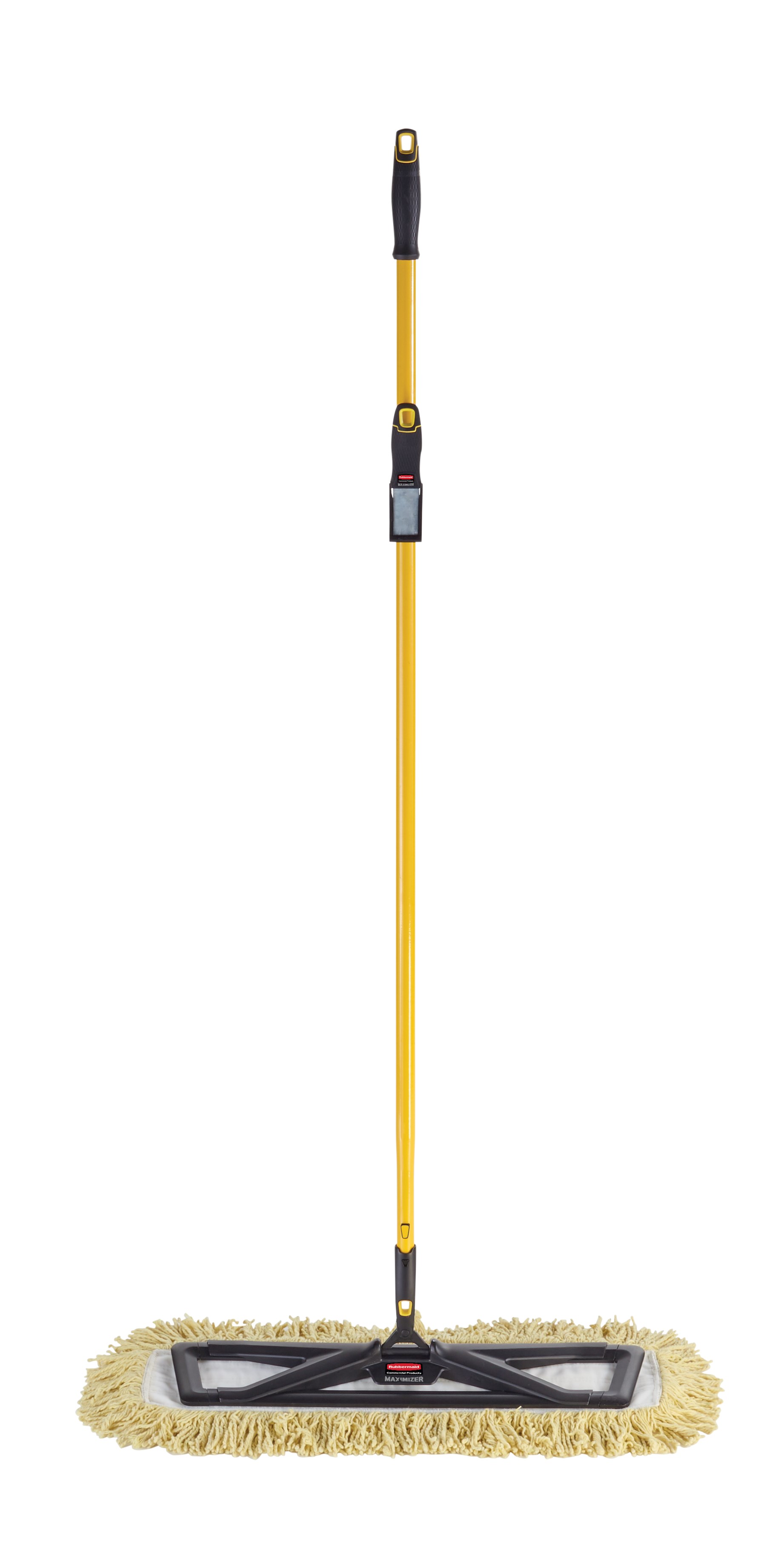 The Rubbermaid Commercial Maximizer™ cleaning tools help workers save time by reducing steps in a task, reducing the time of a step and reducing user effort.  Engineered to last and designed to perform in a variety of common spaces, Maximizer cleaning tools deliver fast, consistent results shift after shift.