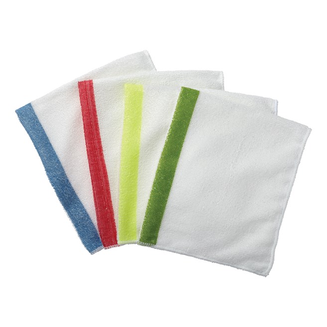 HYGEN™ Sanitizer Safe Microfiber Cloths are the durable and versatile solution for back- and front-of-house cleaning tasks and designed to deliver a higher level of clean to stop the chain of infection.
