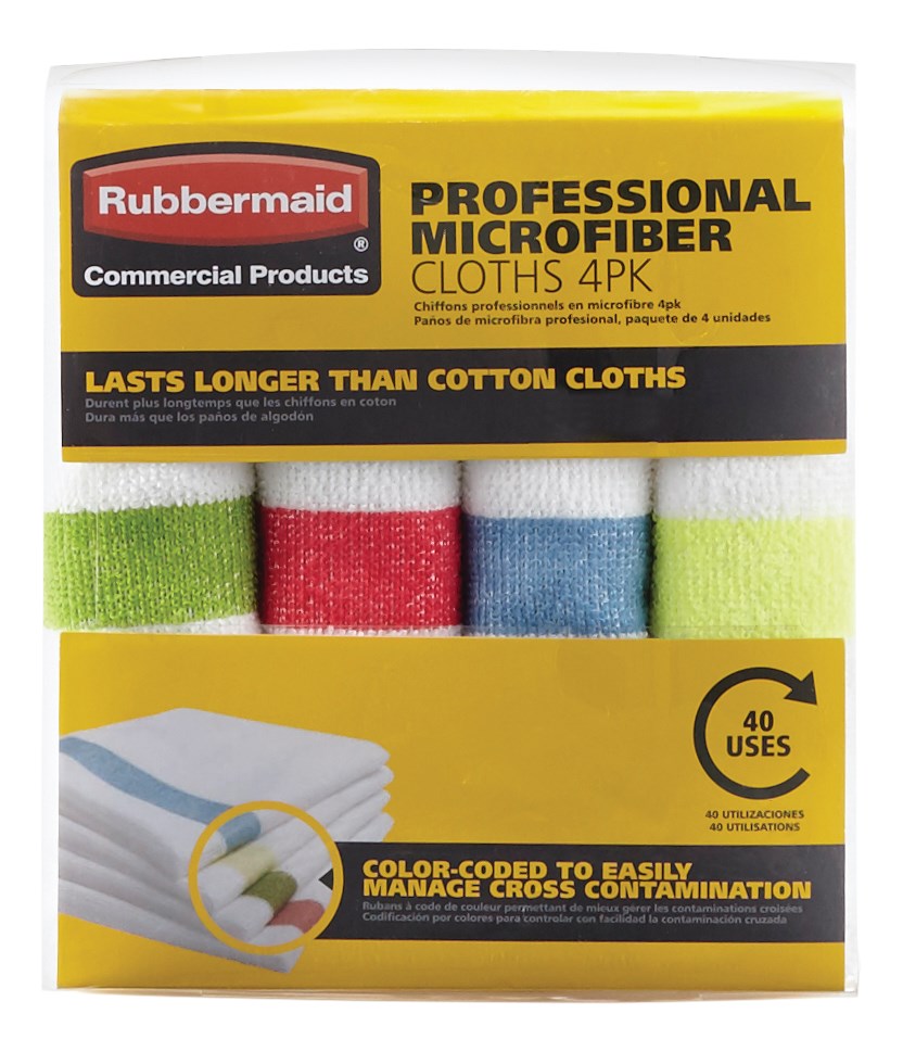 HYGEN™ Sanitizer Safe Microfiber Cloths are the durable and versatile solution for back- and front-of-house cleaning tasks and designed to deliver a higher level of clean to stop the chain of infection.
