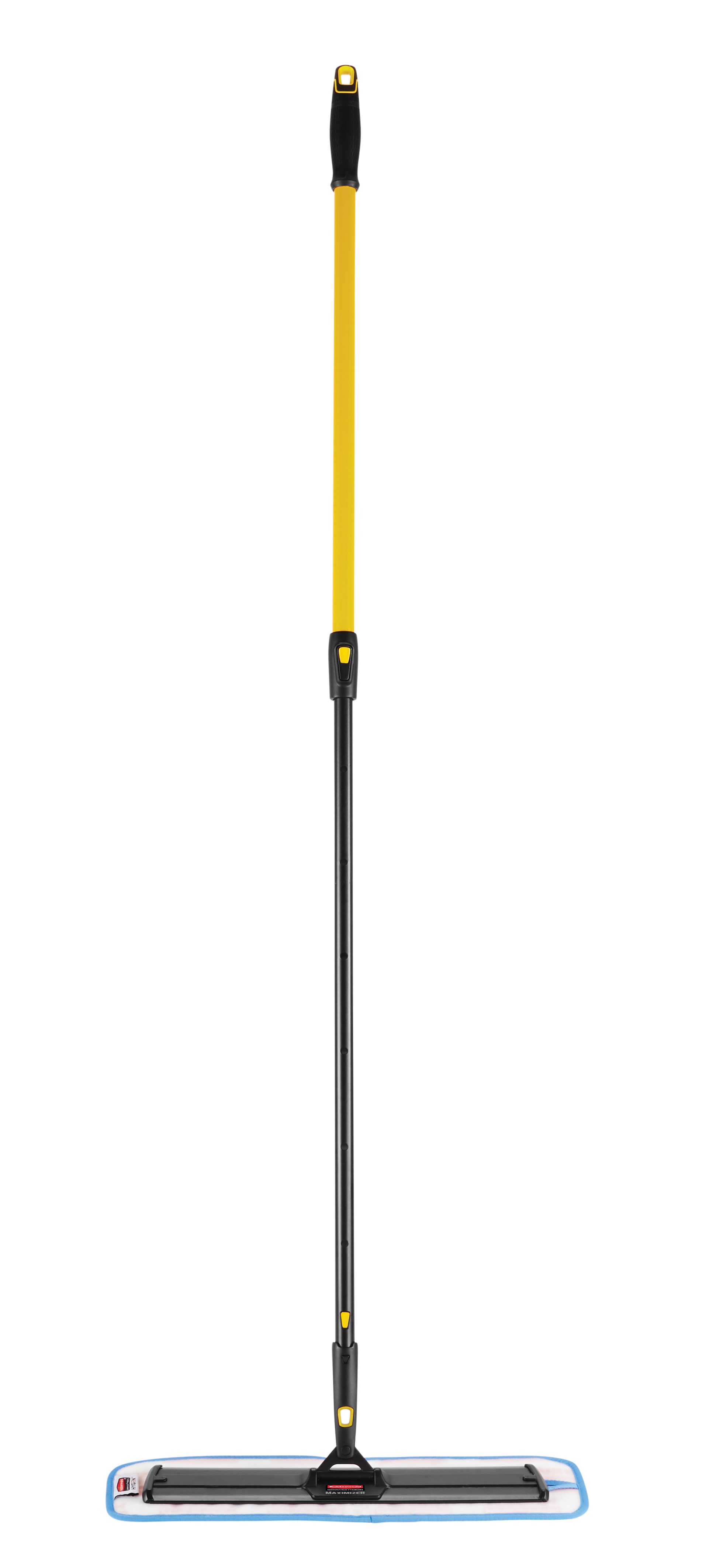 The Rubbermaid Commercial Maximizer™ cleaning tools help workers save time by reducing steps in a task, reducing the time of a step and reducing user effort.  Engineered to last and designed to perform in a variety of common spaces, Maximizer cleaning tools deliver fast, consistent results shift after shift.