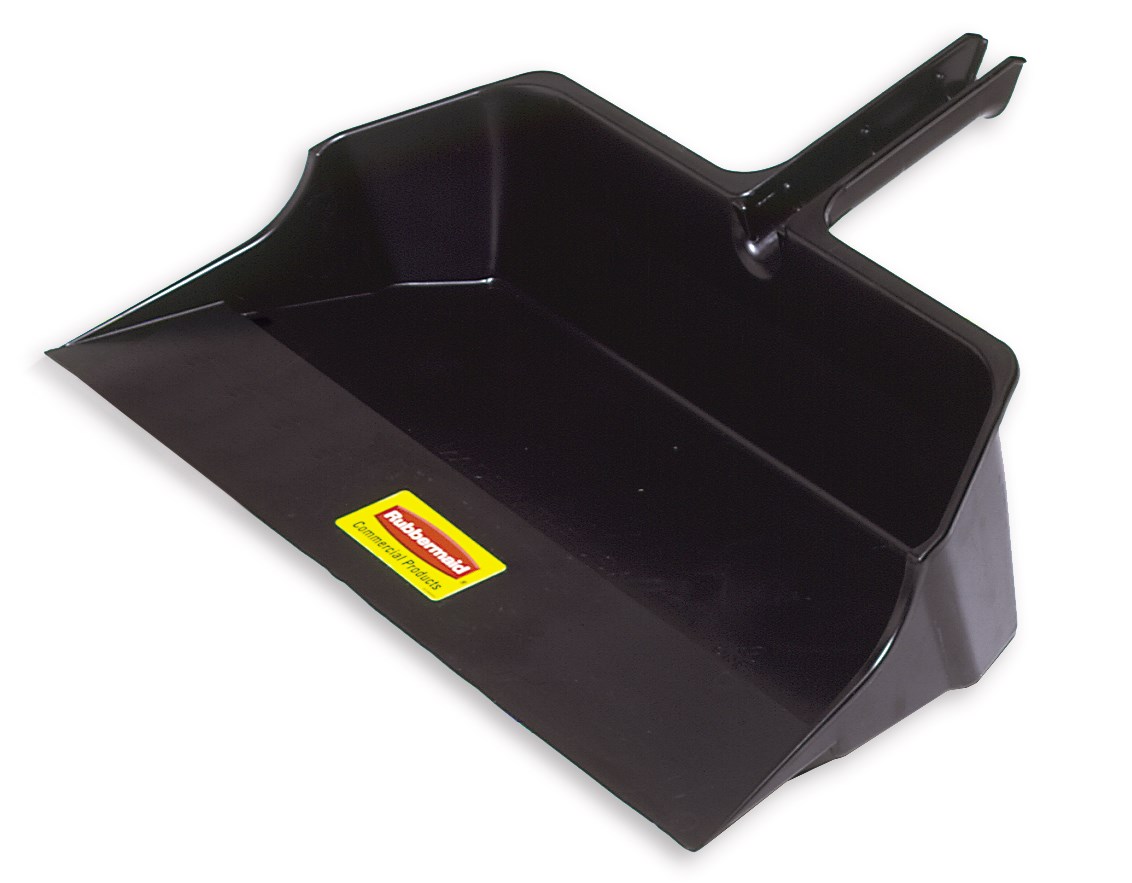 Jumbo Dust Pan 22" FG9B6000 is made of heavy-duty plastic.  Our largest size to hold ample amounts of dirt and debris.