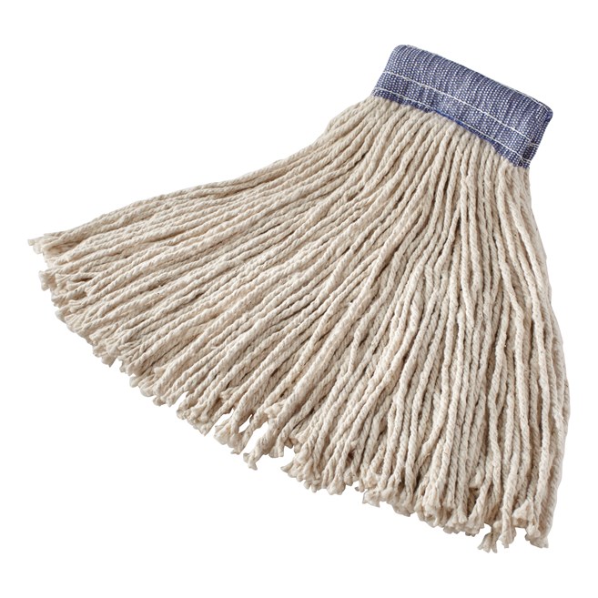 Cut-end, 4-ply cotton/rayon/synthetic yarn blend for good performance and durability. Outlasts and outperforms cotton with excellent absorbency.