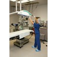 HYGEN™ Microfiber Quick-Connect Flexi-Wand and Duster helps remove dust from crevices and hard-to-reach places.