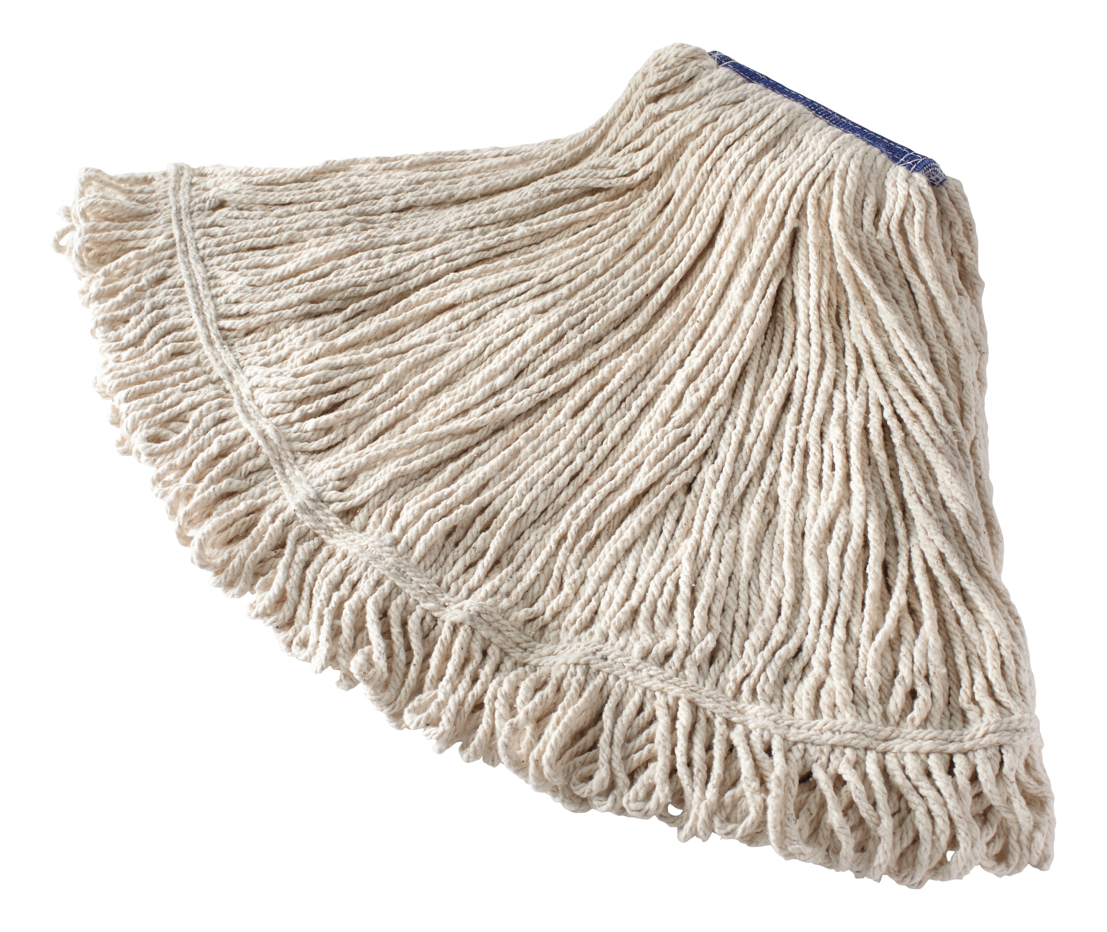 The Rubbermaid Commercial Super Stitch® Blend Mop outperforms and outlasts premium cut-end mops 2 to 1.