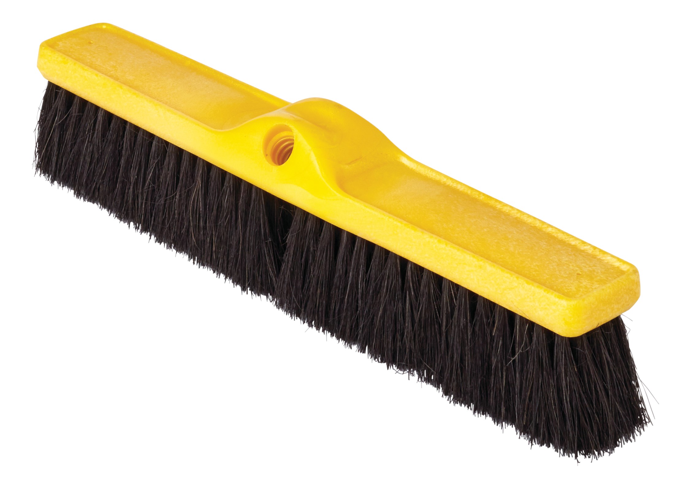 Medium Floor Sweep 18" FG9B0700 is a push broom designed to round up heavier dirt from multiple floor surfaces.