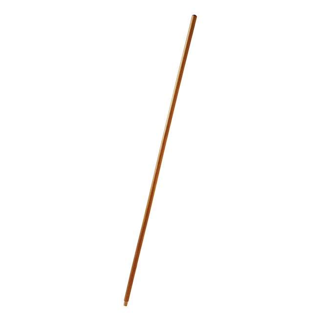 Threaded Tip Wooden Broom Handle with Lacquered Finish