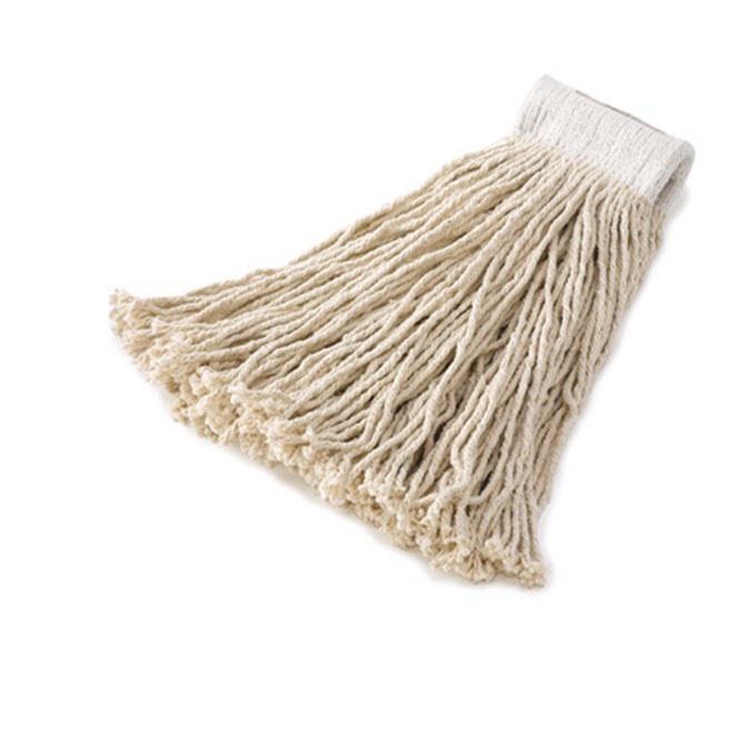 Value Pro Cut-End Rayon Finish Mop is an economical floor finish applicator.
