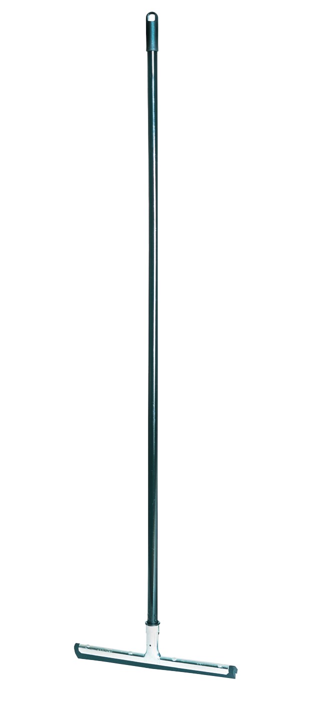 Lobby Pro® Wet/Dry Cleaning Wand FG9M0100 is a squeegee designed for use with our lobby dustpans to clean up wet and dry debris.