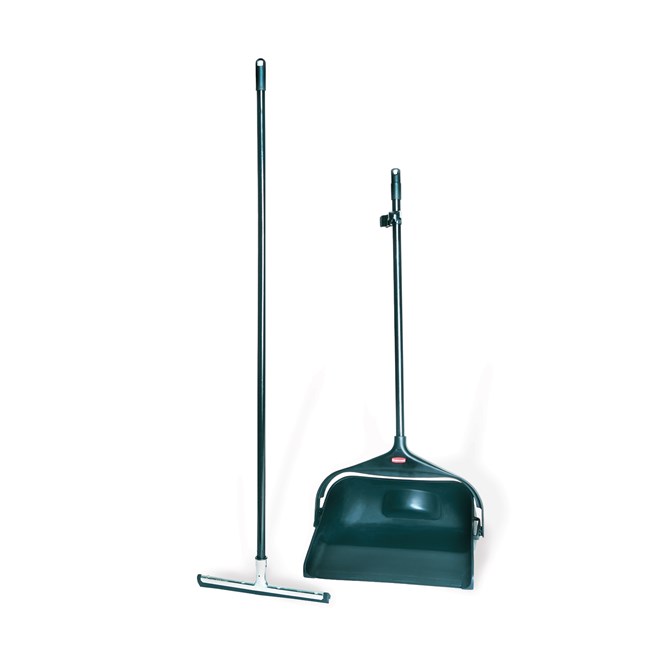 Lobby Pro® Wet/Dry Cleaning Wand FG9M0100 is a squeegee designed for use with our lobby dustpans to clean up wet and dry debris.