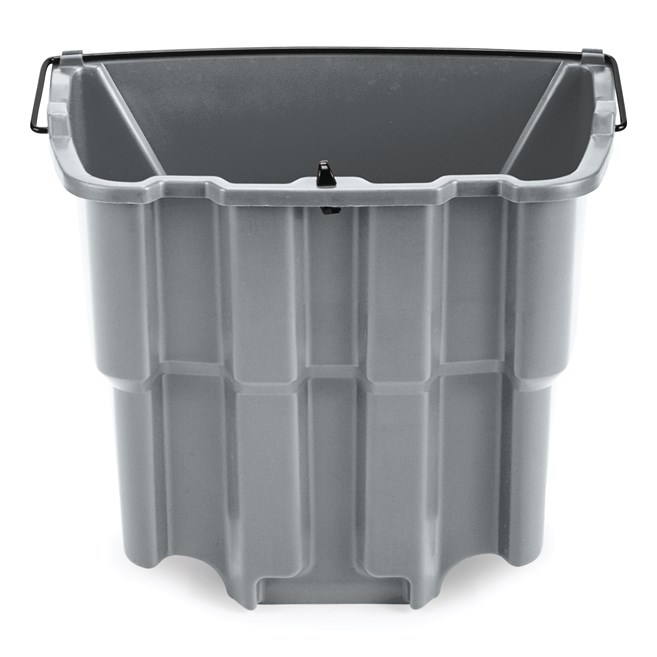 The Rubbermaid Commercial WaveBrake® Dirty Water Bucket keeps dirty water separate from clean water, helping to reduce the potential for cross-contamination. Executive Series™ WaveBrake® include the dirty water bucket as standard.