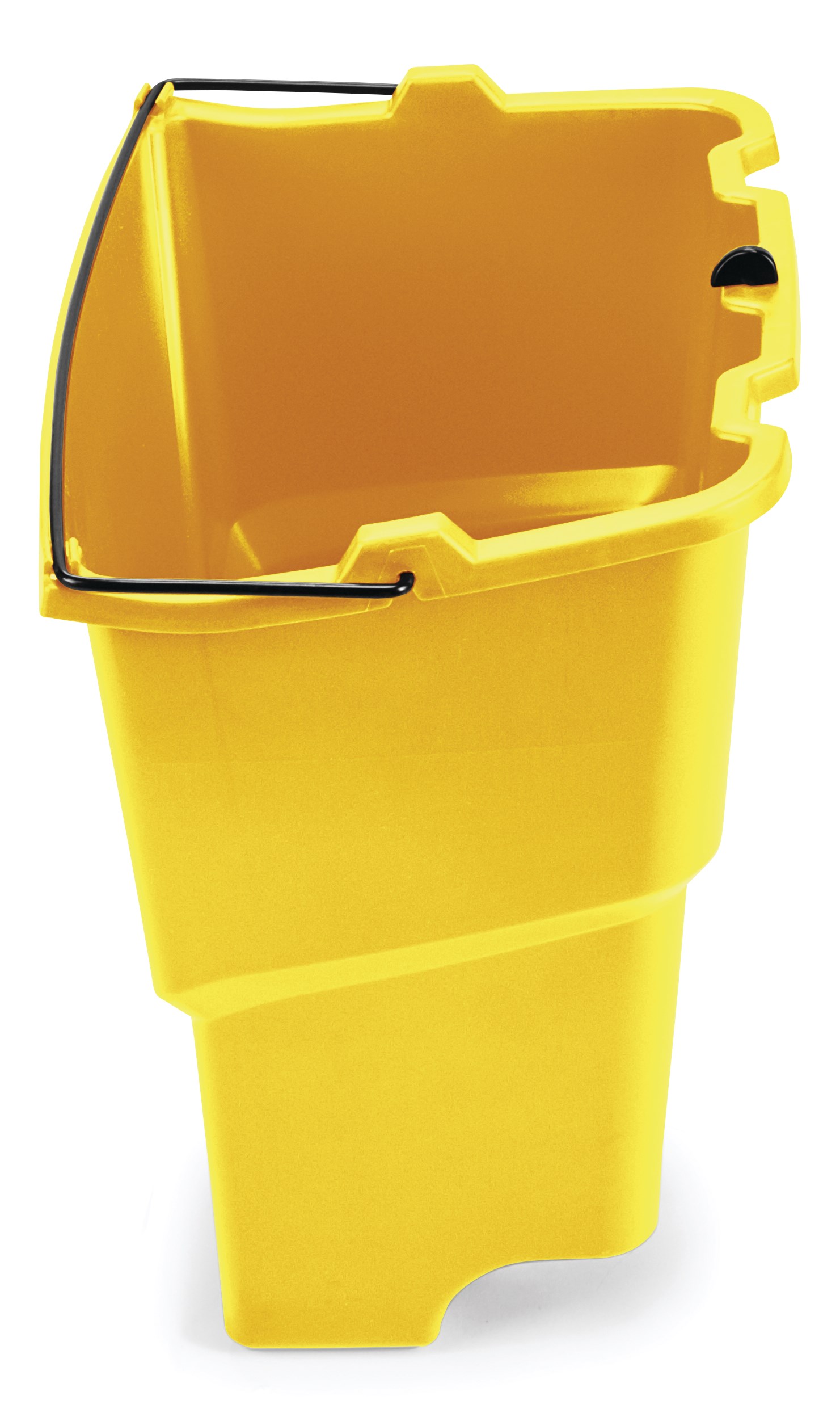 The Rubbermaid Commercial WaveBrake® Dirty Water Bucket keeps dirty water separate from clean water, helping to reduce the potential for cross-contamination. Executive Series™ WaveBrake® include the dirty water bucket as standard.