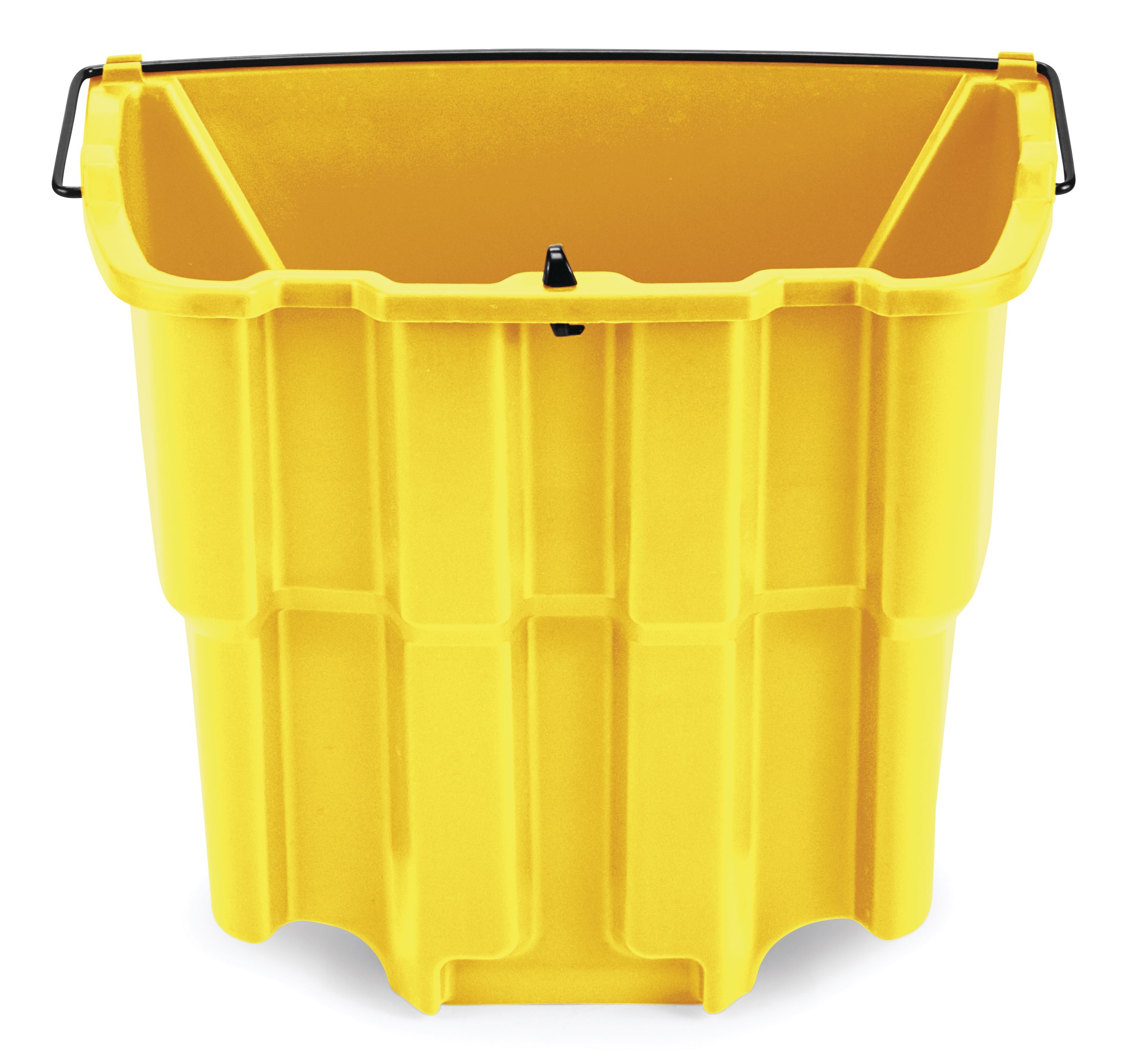 The Rubbermaid Commercial WaveBrake® Dirty Water Bucket keeps dirty water separate from clean water, helping to reduce the potential for cross-contamination. Executive Series™ WaveBrake® include the dirty water bucket as standard.