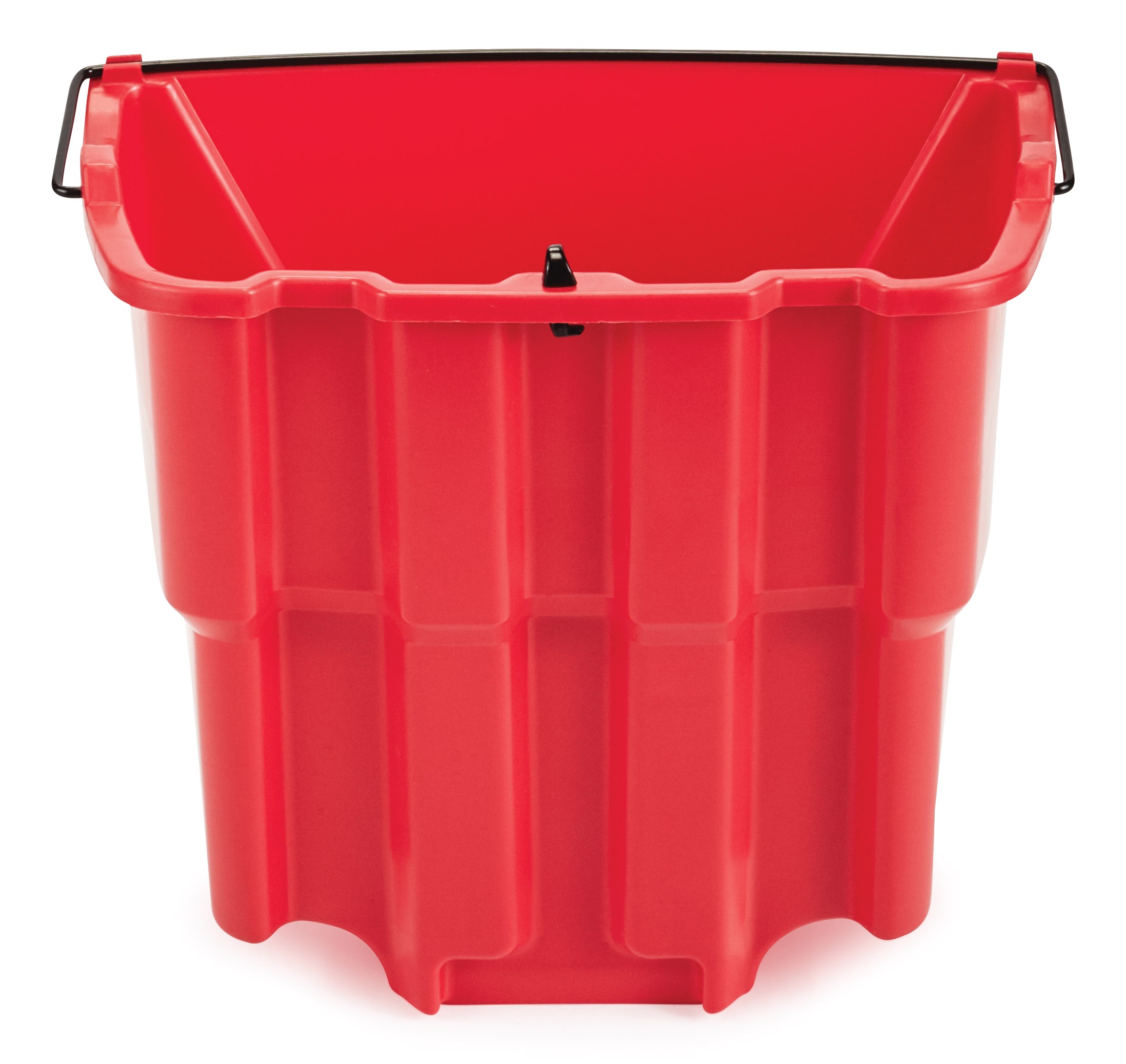 The Rubbermaid Commercial WaveBrake® Dirty Water Bucket keeps dirty water separate from clean water, helping to reduce the potential for cross-contamination. Executive Series™ WaveBrake® include the dirty water bucket as standard.