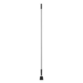 The Rubbermaid Commercial Snap-On Fiberglass Dust Mop Handle is resistant to corrosion and offers a high strength-to-weight ratio.