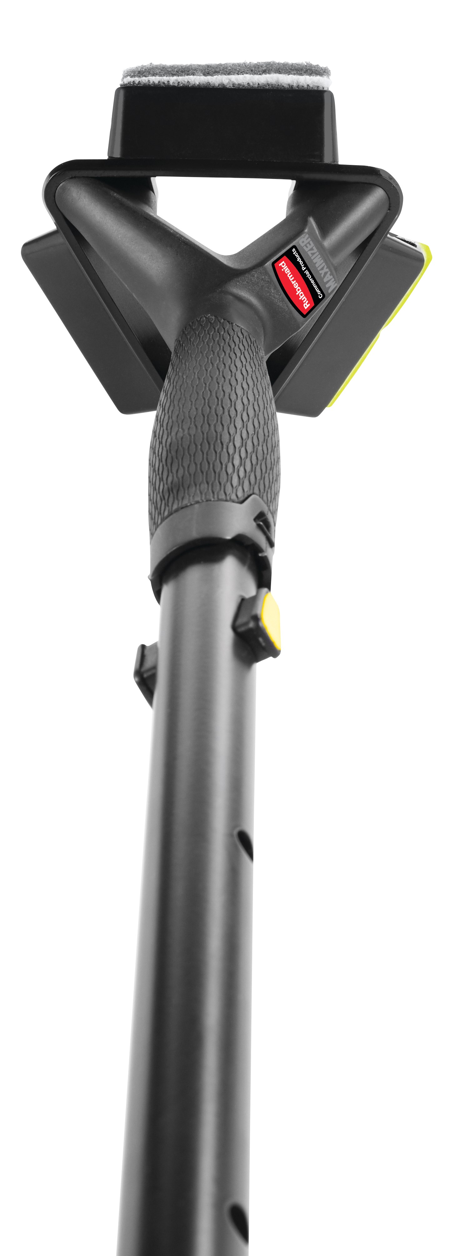 The Rubbermaid Commercial Maximizer™ cleaning tools help workers save time by reducing steps in a task, reducing the time of a step and reducing user effort.  Engineered to last and designed to perform in a variety of common spaces, Maximizer cleaning tools deliver fast, consistent results shift after shift.