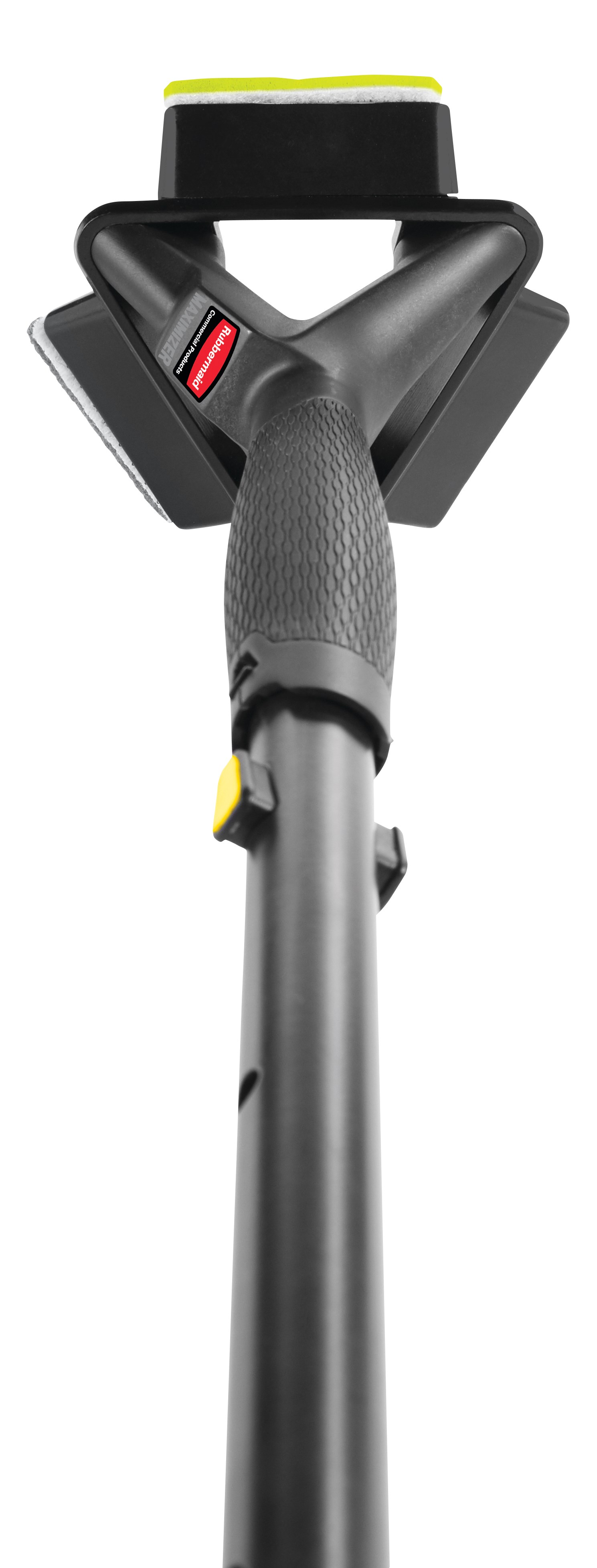 The Rubbermaid Commercial Maximizer™ cleaning tools help workers save time by reducing steps in a task, reducing the time of a step and reducing user effort.  Engineered to last and designed to perform in a variety of common spaces, Maximizer cleaning tools deliver fast, consistent results shift after shift.