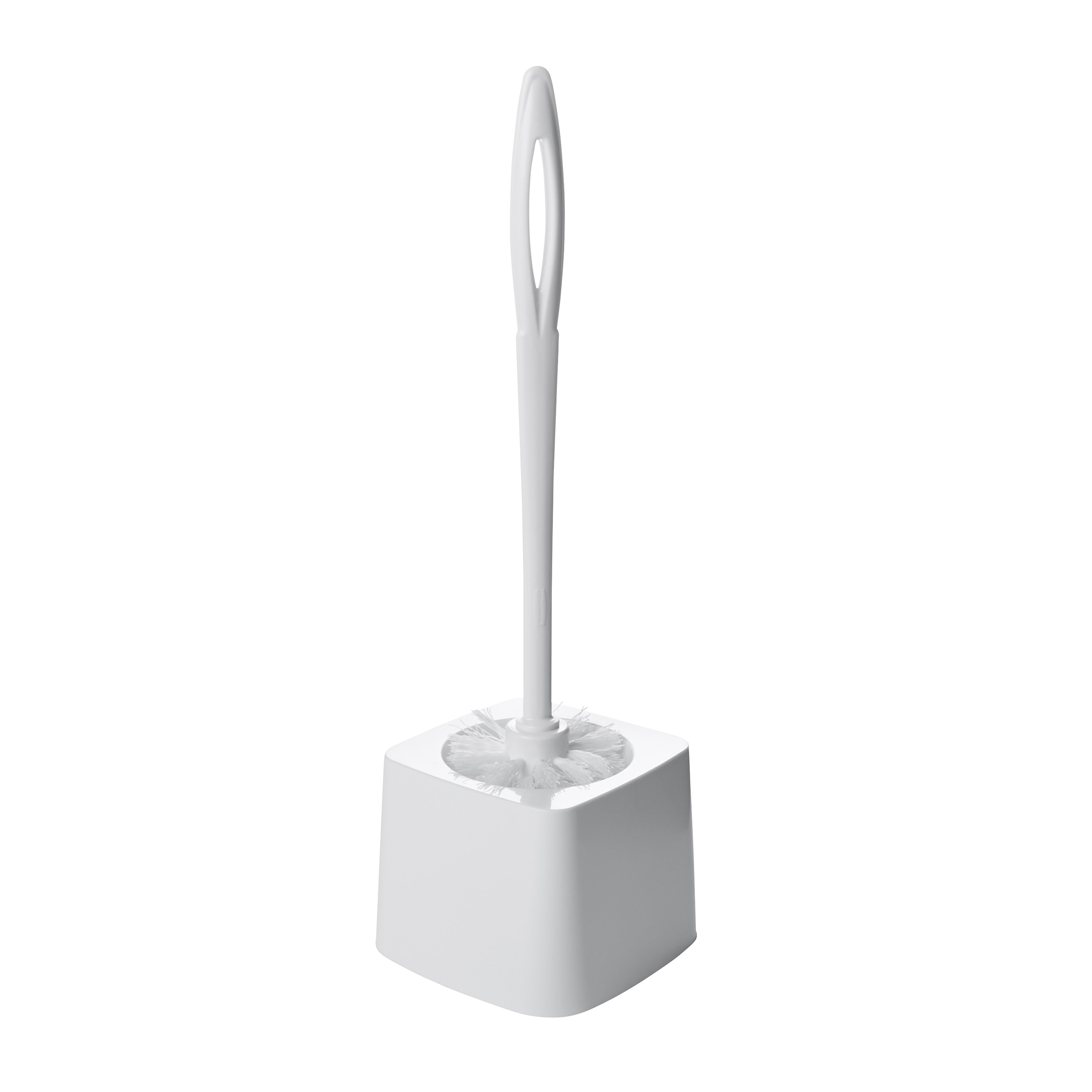 The Rubbermaid Commercial Products Toilet Brush Holder is ideal for use with the Rubbermaid Commercial Products toilet brush, FG631000WHT (sold separately).