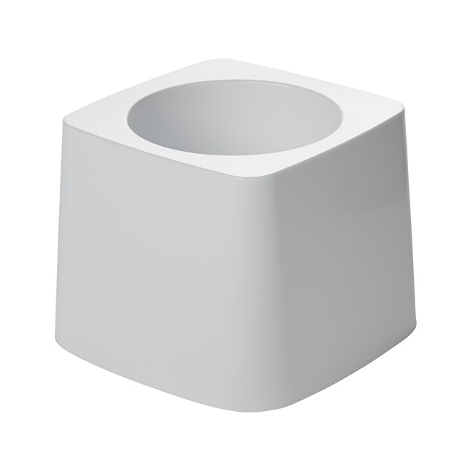 The Rubbermaid Commercial Products Toilet Brush Holder is ideal for use with the Rubbermaid Commercial Products toilet brush, FG631000WHT (sold separately).