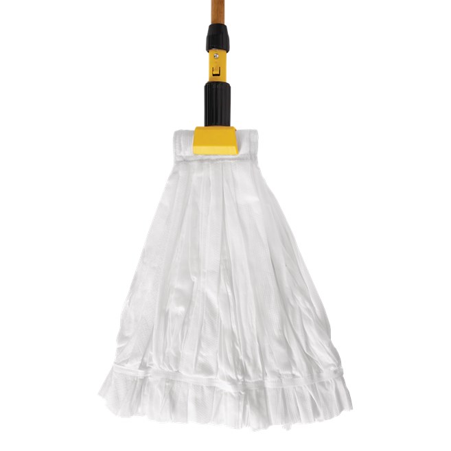Disposable Wet Mops are single-use to help reduce the spread of dirt and grime, resulting in cleaner floors.