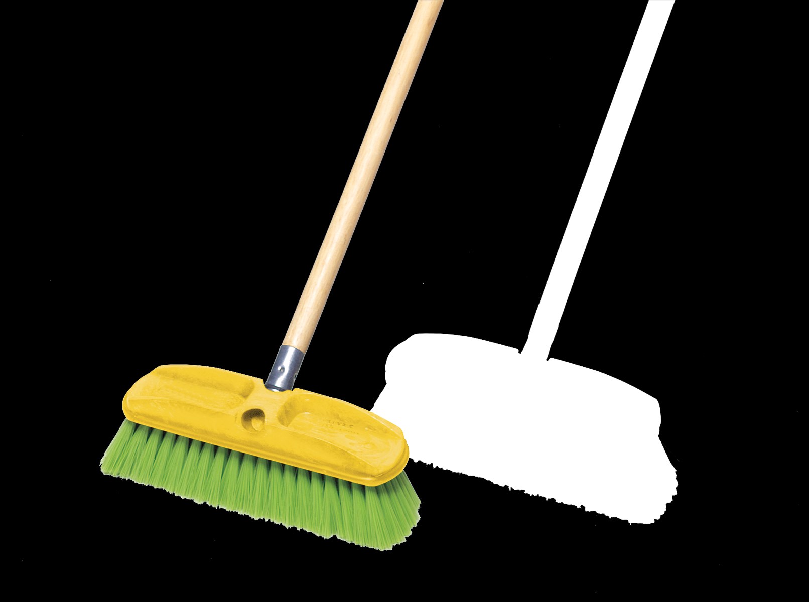 Nylon bristles are very durable with excellent abrasion resistance, shear/ break strength, and bristle bend recovery. Will not stain, discolor, or absorb odors. Can be used wet or dry and resistant to alkalis and most solvents.