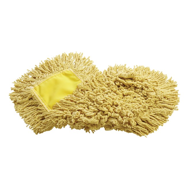 Trapper® Dust Mop 18" FGJ15303YL00 is a looped-end, balanced-blend dust mop for general-purpose dust mopping.