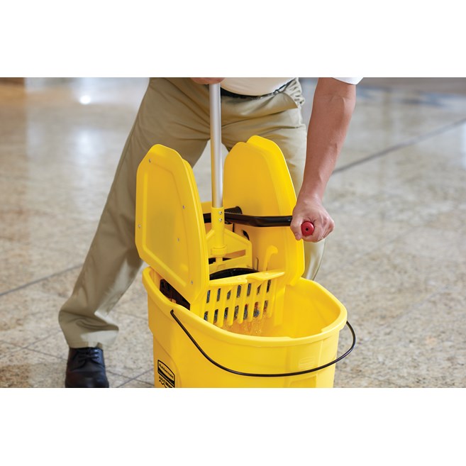 With features that surpass traditional mop buckets, the new generation of WaveBrake® helps to clean floors with less effort to get the job done safer, without sacrificing quality and durability.