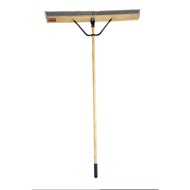 The new push brooms from Rubbermaid Commercial Products offer enhanced features and bristle options to ensure efficient, hassle-free cleanup for the most demanding commercial jobs.