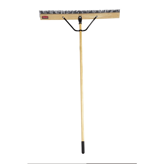 The new push brooms from Rubbermaid Commercial Products offer enhanced features and bristle options to ensure efficient, hassle-free cleanup for the most demanding commercial jobs.