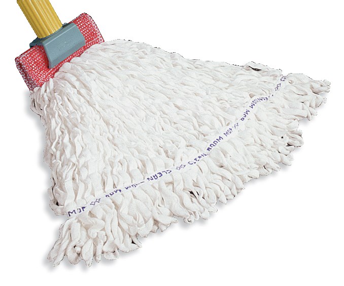 Maintenance Mops are non-linting mops for use in industrial applications such as paint booths, pharmaceutical labs, etc.