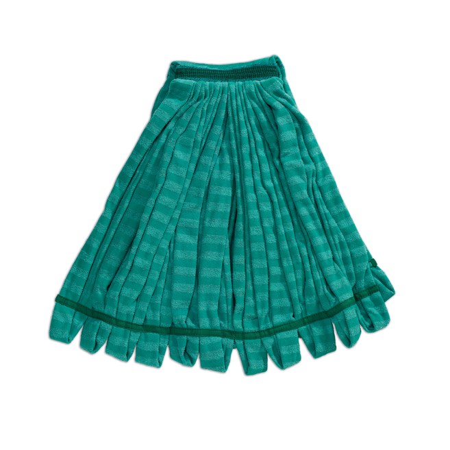 Il mop in microfibra tubolare Web Foot® Rubbermaid Commercial è caratterizzato da un doppio materiale a filamento continuo che pulisce, assorbe e si strizza in modo semplice e veloce.