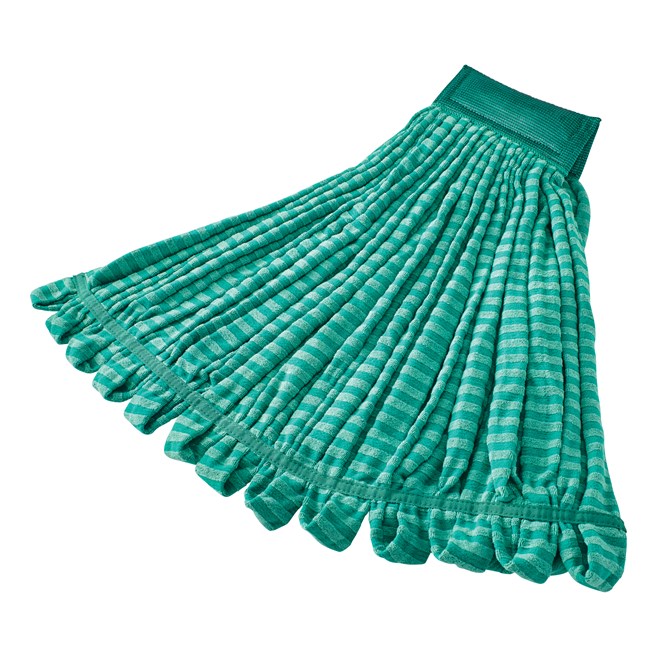 The Web Foot® Microfiber Tube Mop has an innovative tube design that stands up to abrasive and heavy-duty scrubbing with excellent absorbency and durability.