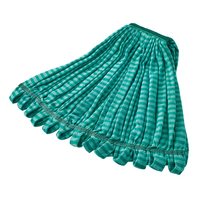 The Web Foot® Microfiber Tube Mop has an innovative tube design that stands up to abrasive and heavy-duty scrubbing with excellent absorbency and durability.