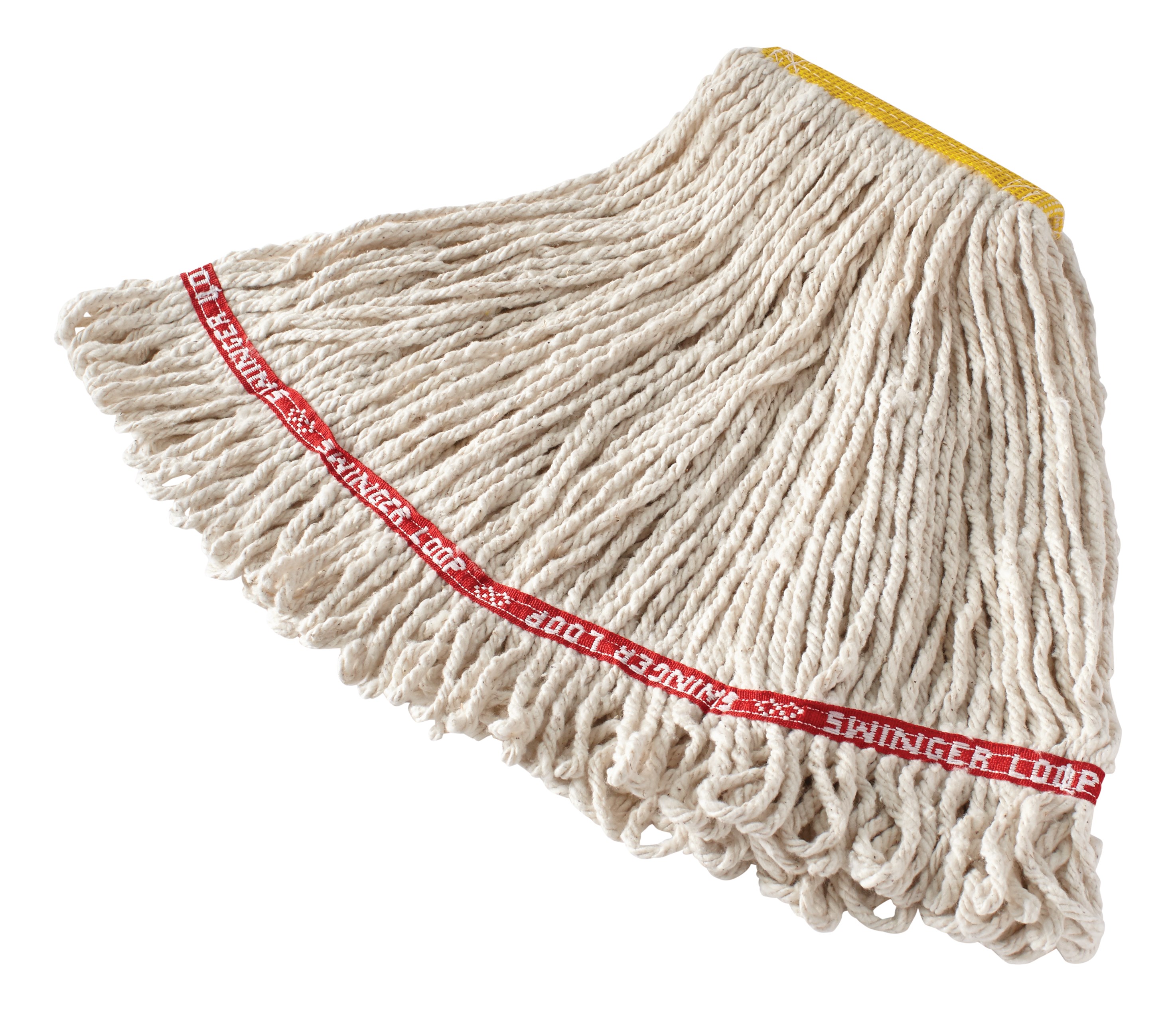 4-ply, balanced blend of cotton and synthetic yarn for absorbency and strength. Launderable for long product life.