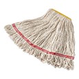 4-ply, balanced blend of cotton and synthetic yarn for absorbency and strength. Launderable for long product life.