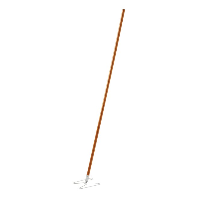 Ideal for spot mopping in tight spaces and under equipment and fixtures. Rugged wooden construction. Heavy-duty metal frame. Accommodates Trapper® and Kut-A-Way® mop heads.