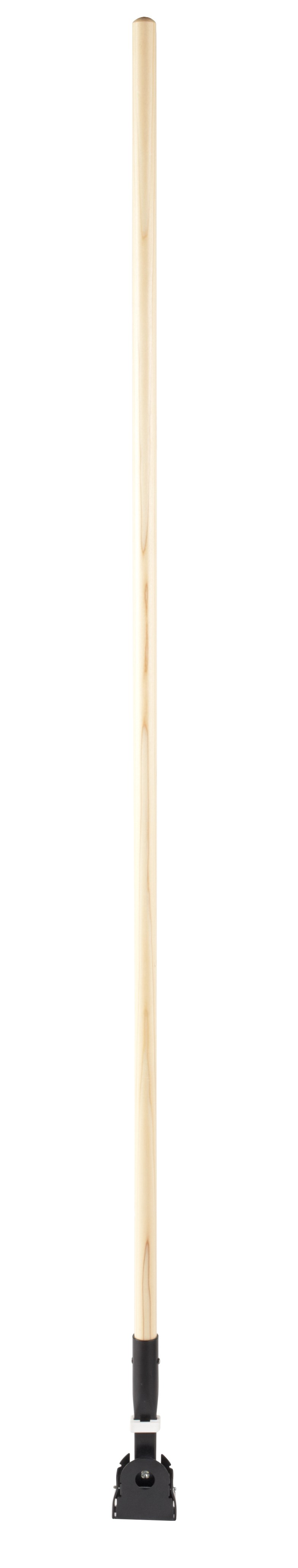 Snap-On Dust Mop Handle FGM11600 is an easily sanitized, snap-on, hardwood handle.