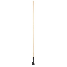Snap-On Dust Mop Handle FGM11600 is an easily sanitized, snap-on, hardwood handle.
