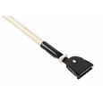 Snap-On Dust Mop Handle FGM11600 is an easily sanitized, snap-on, hardwood handle.