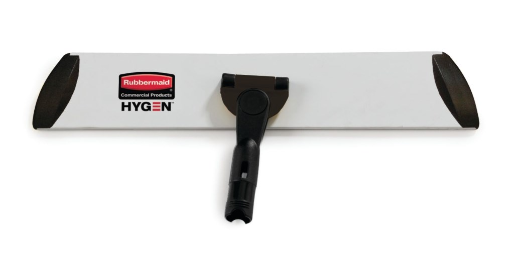 Khung kết nối nhanh HYGEN™ có cấu hình phẳng dễ dàng trượt dưới đồ nội thất và thiết bị. Hình thang cải thiện khả năng vệ sinh ở các góc và các khu vực khó tiếp cận khác bằng cách dễ dàng tiếp cận những không gian cao nhất.